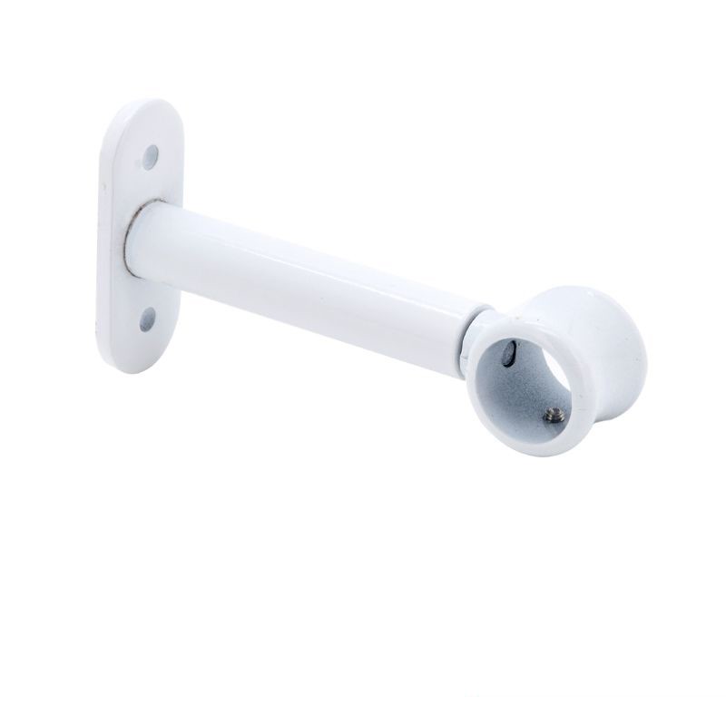 Support mural double pour tringle en fer forgé D28-20 - : Tringles à rideaux, kits de tringles et rideaux